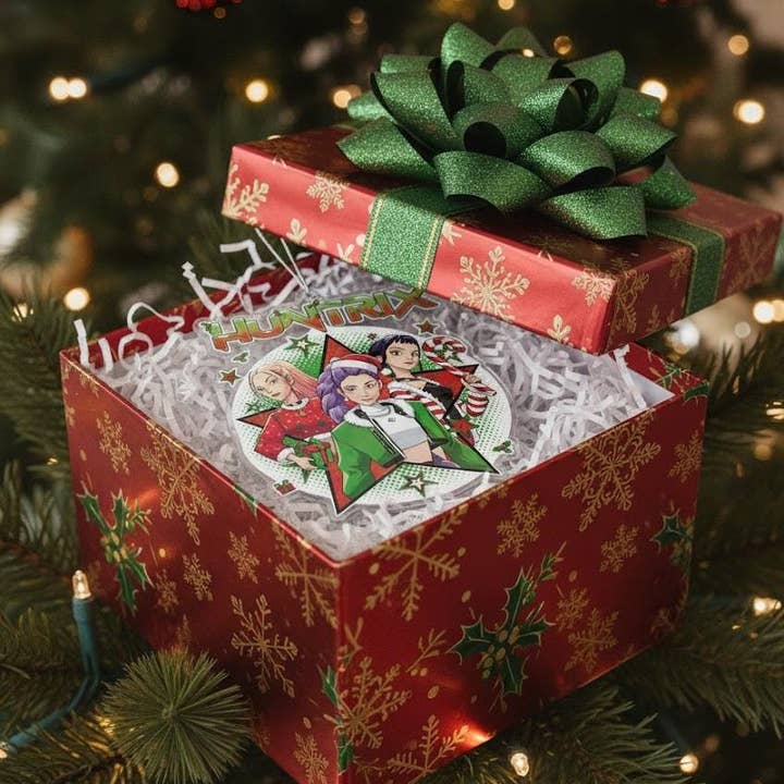 Embrova - Wholesale Ornament - Huntrix Christmas Arcylic Ornament, Huntrix Group Ornament1