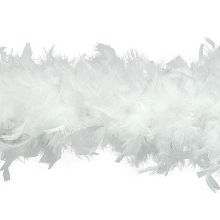 Zucker Feather Products - Wholesale Costume - Women's - Chandelle Feather Boa - Heavyweight - White5