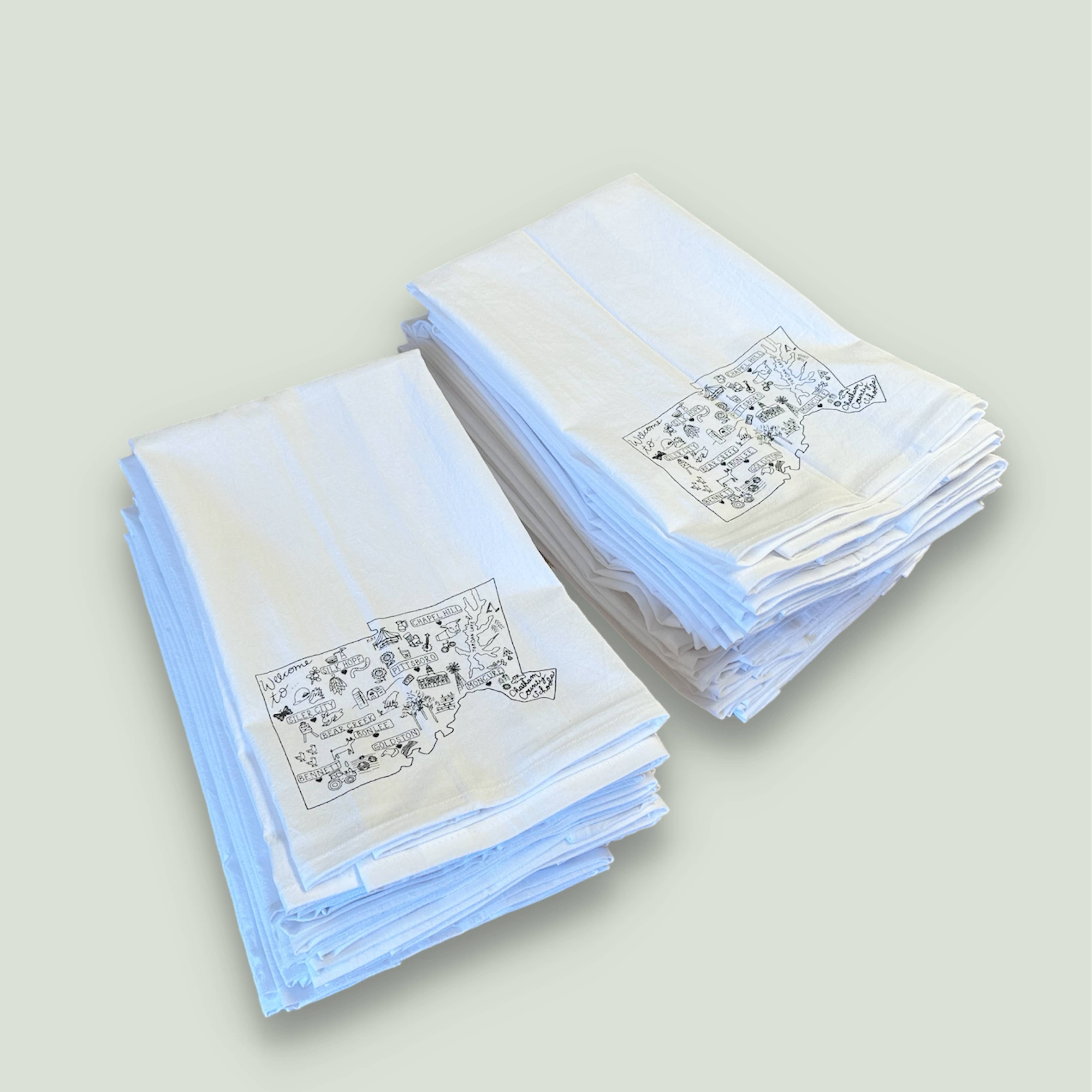 BodrumCrafts - Wholesale Tea Towel - Custom Printed Flour Sack Towels, Personalized Kitchen Towel3