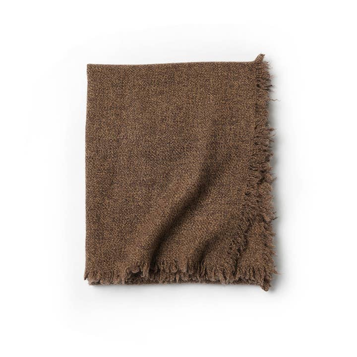 elenomad - Wholesale Scarf - Unisex - MELANGE - 100% cashmere melange colour woven scarf