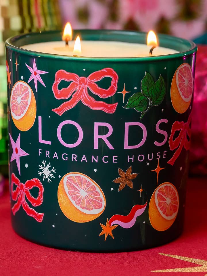 Yala 3 Wick Candles | Natural Wax Candles | Christmas Candle for wholesale by LORDS Fragrance House