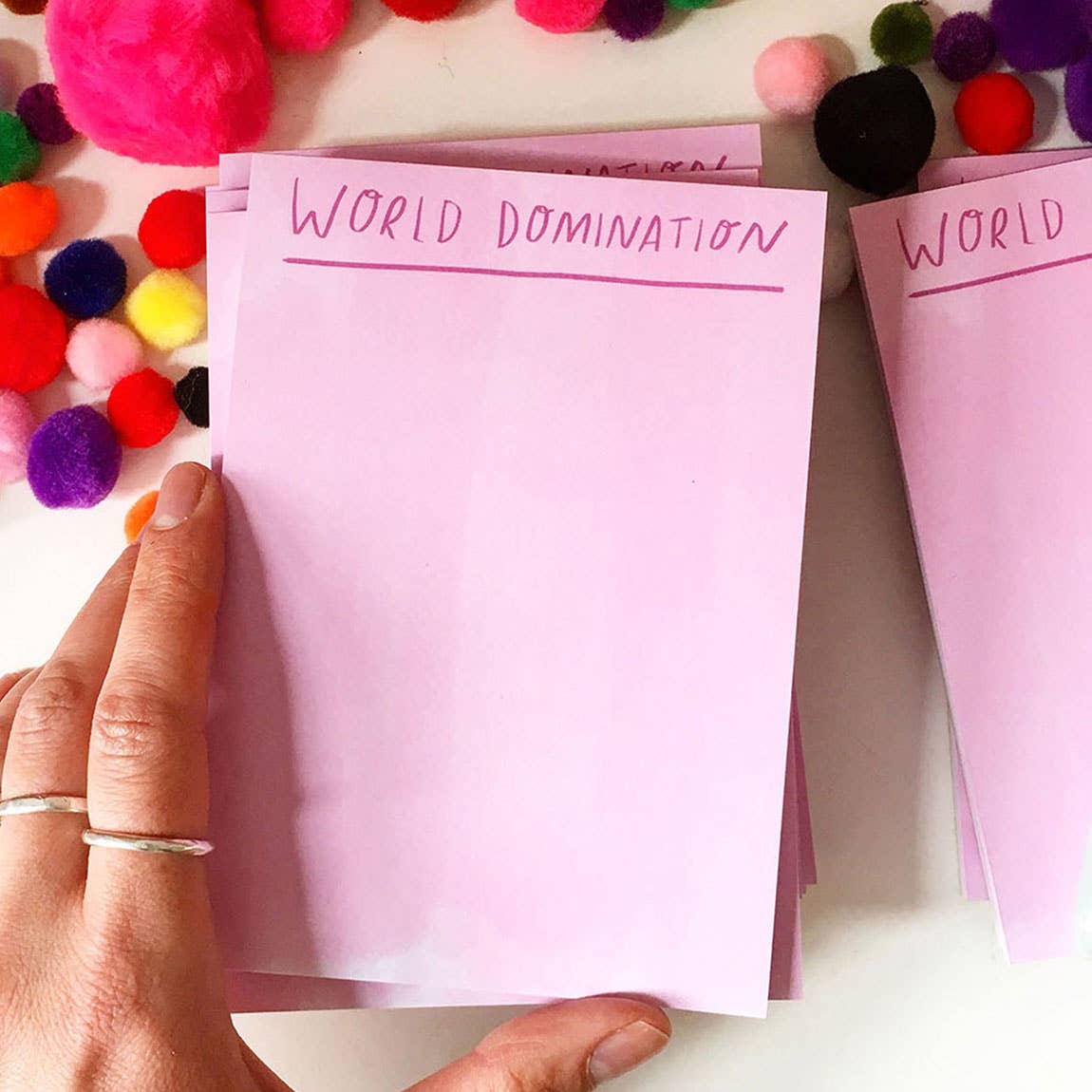 Nicola Rowlands - Wholesale Notepad - Desk jotter: 8 designs to choose from3