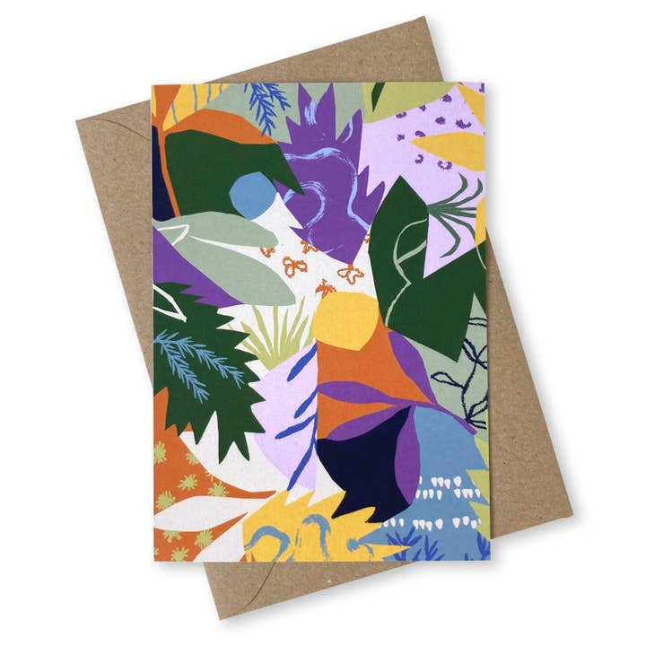 Nettles Greetings Card for wholesale by Lily Windsor Walker