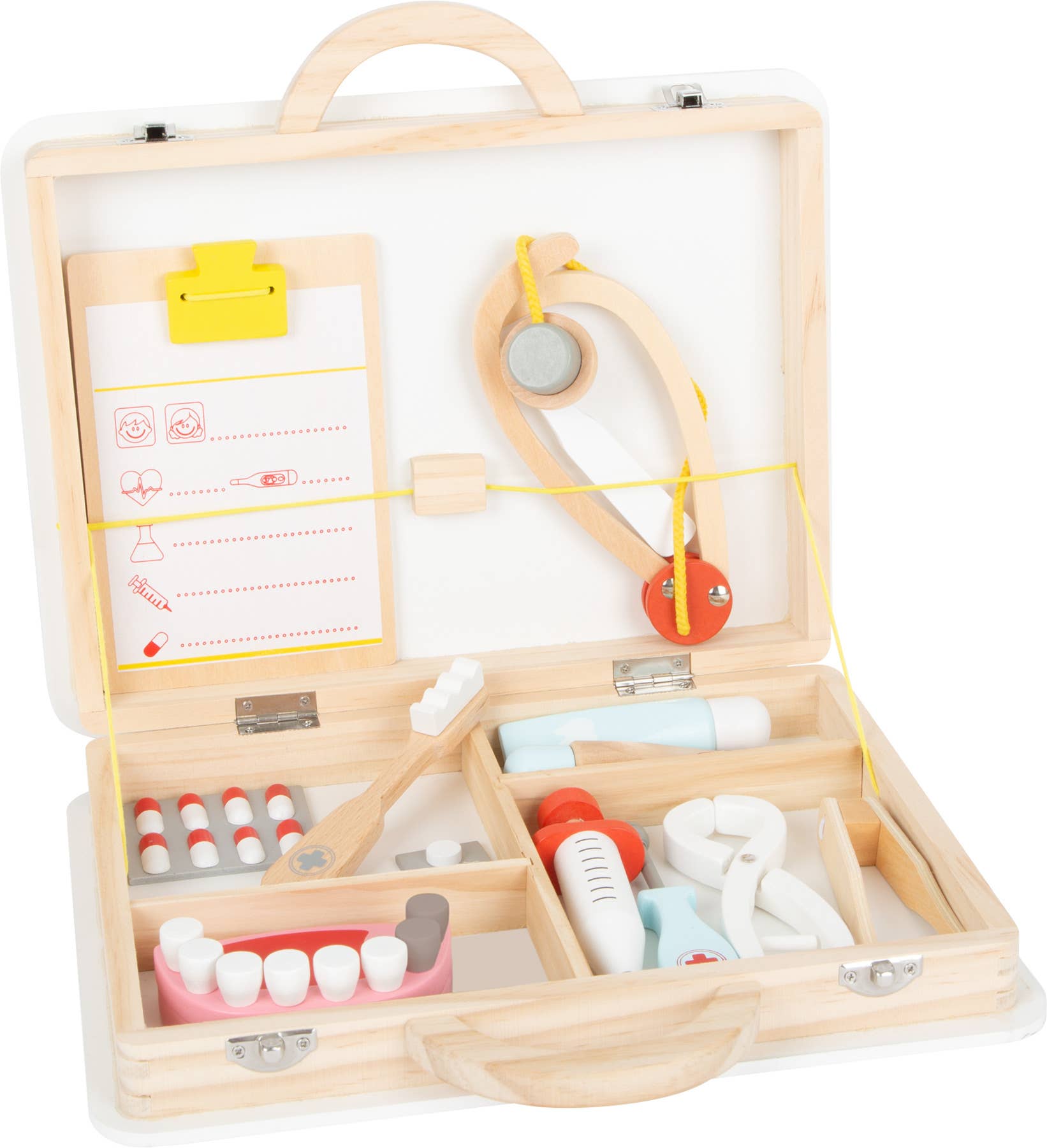 small foot - Wholesale Toy Set - Kids - 2-in-1 Dentist's Kit0