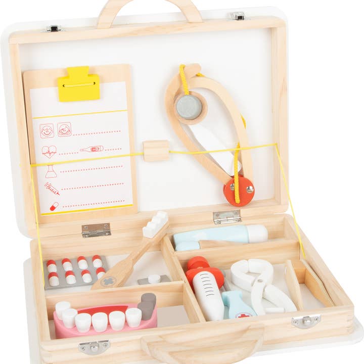 small foot - Wholesale Toy Set - Kids - 2-in-1 Dentist's Kit0
