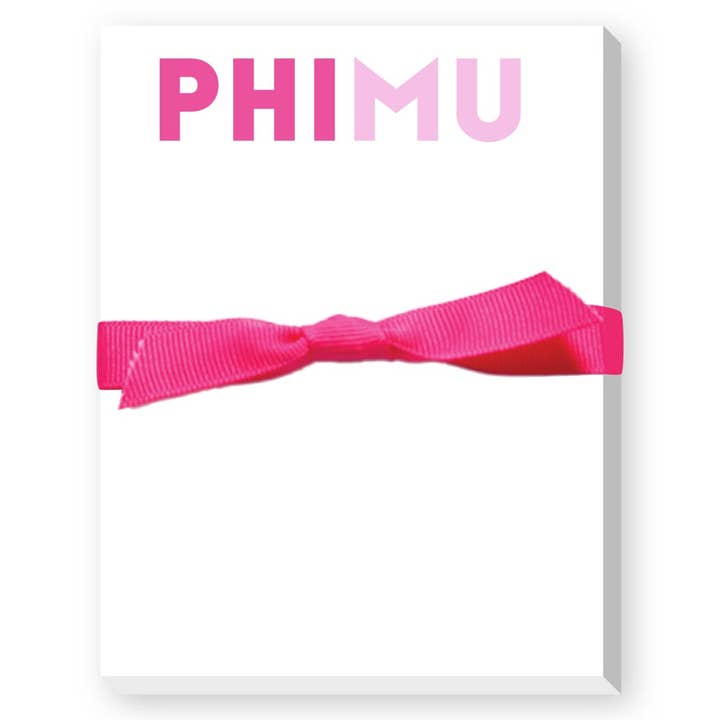 Donovan Designs - Wholesale Notepad - Sorority Greek Bright Mini Notepad4