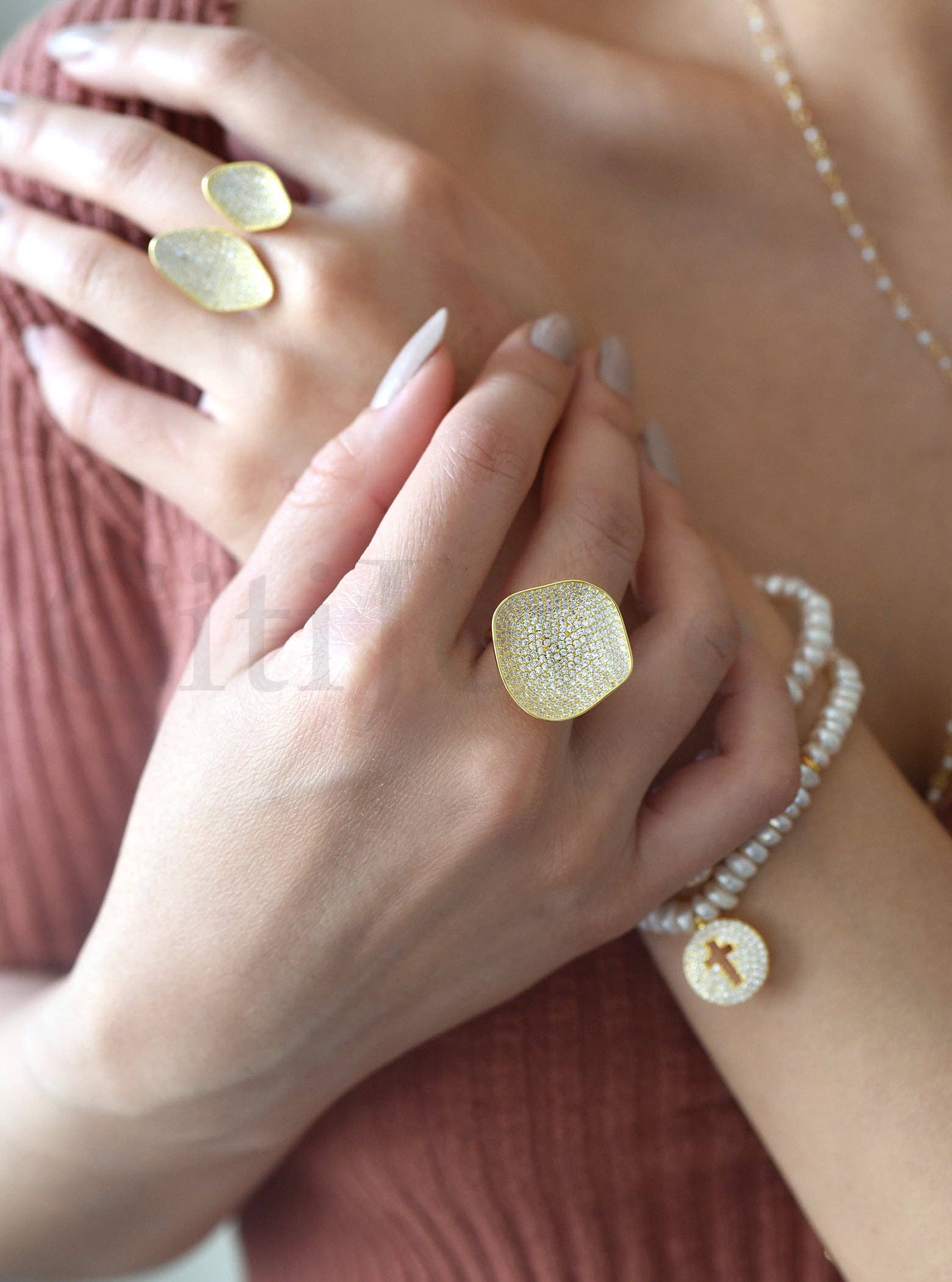 FELIX Z DESIGNS - Wholesale Cocktail/Statement Ring - FS0072R* d.2