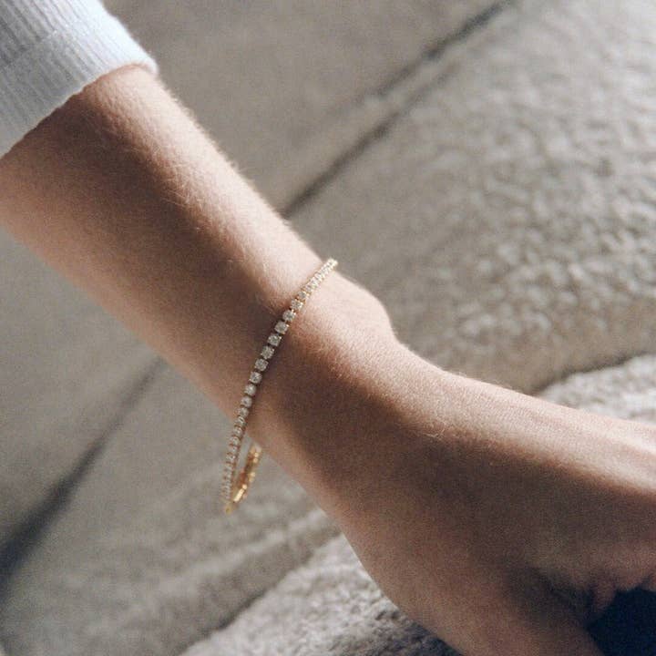 'REVERIE' Tennis Bracelet for wholesale by Sun Muse Studio