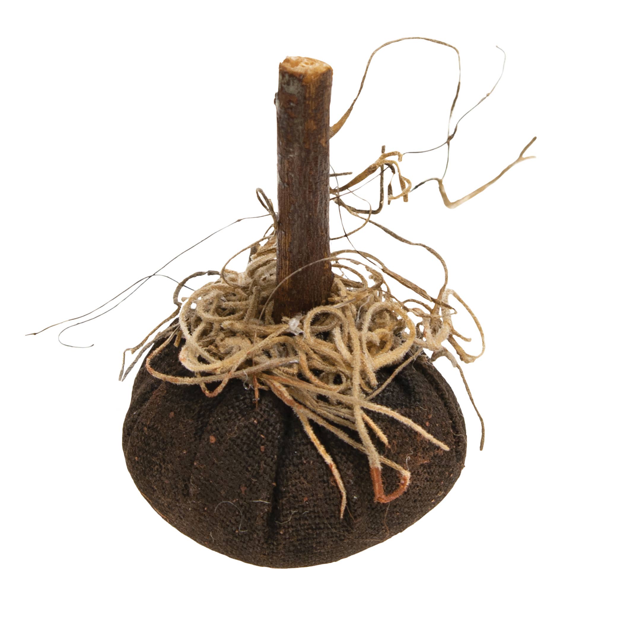 The Hearthside Collection - Wholesale Decorative Tabletop Object - Gathered Mini Pumpkins, 3 Assorted4