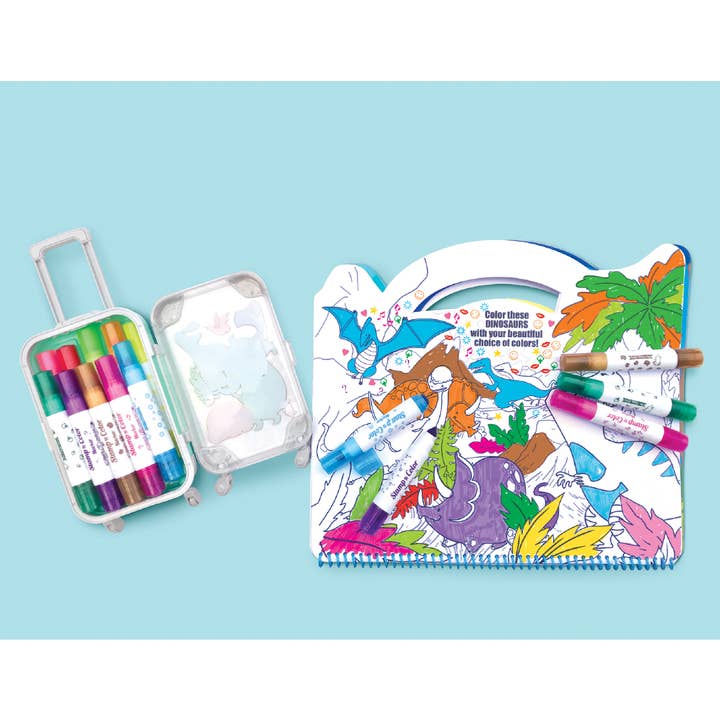 The Piggy Story - Wholesale Markers – Child & baby - Color Pop: Stamp n Color Marker Starter Kit with Display1