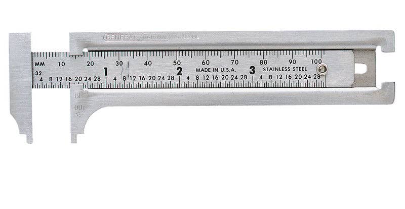 Everyday Supply Co - Wholesale Measuring Tape - GENERAL - General 8-13/16 in. L X 3 in. W Slide Caliper 1 pc0