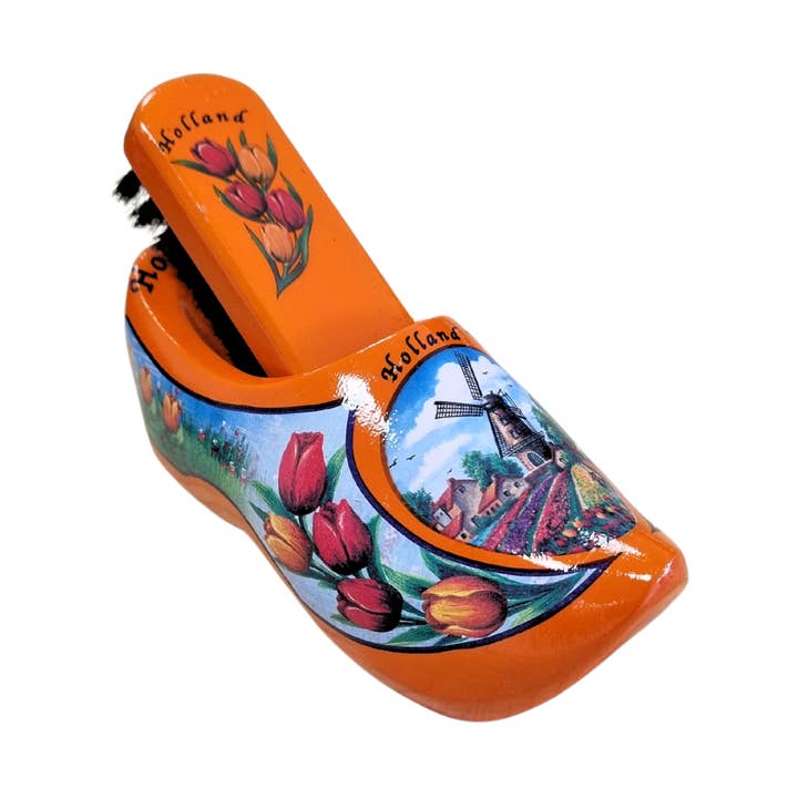 Orange Brush Clog for wholesale by TRAAGOODS.COM