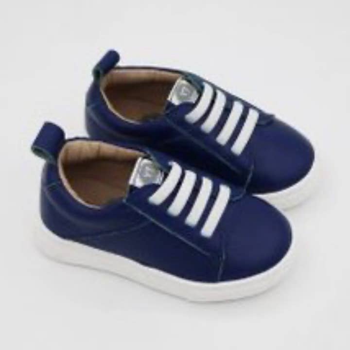 Low Top Sneakers (Tennis Shoes) - Navy Blue for wholesale by Yourtay