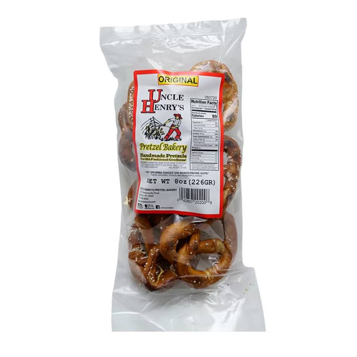 Righteous Felon Craft Jerky - Wholesale Chips - Uncle Henry's Original Gourmet Pretzels (3.5oz/24ct)