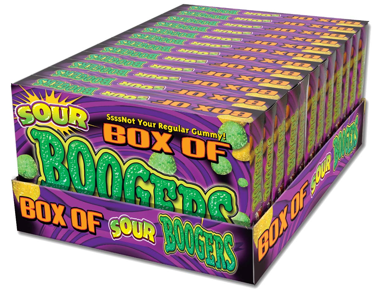 Gotta Get It Gifts - Wholesale Hard Candy - Halloween Sour Candy Boogers For Halloween