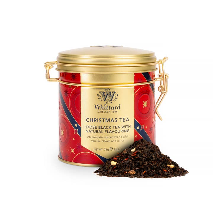 Whittard of Chelsea - Wholesale Loose Tea - Whittard Christmas Tea Clip Top 2.7oz