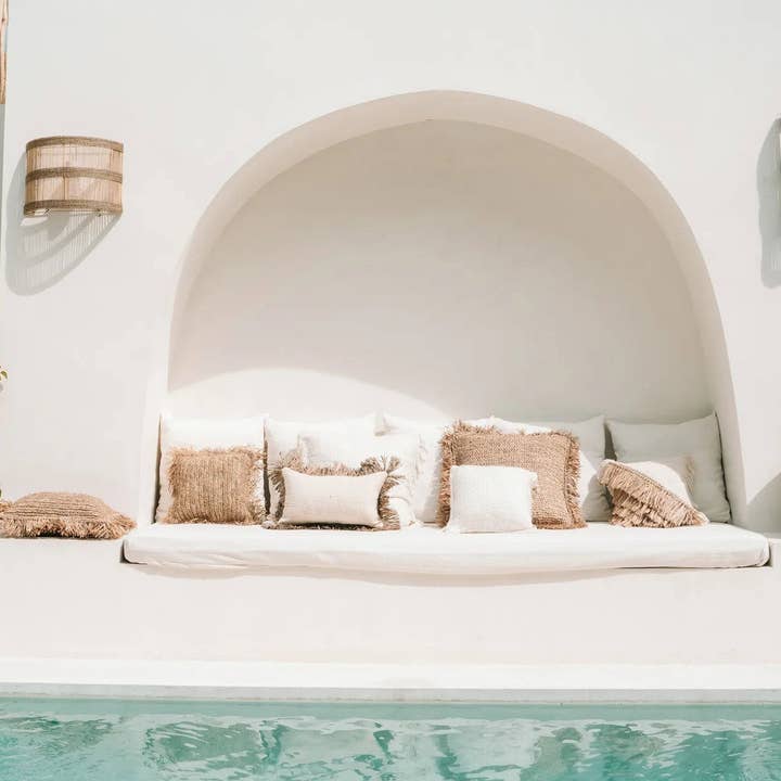 Bazar Bizar Living - Wholesale Lamp Shade - The Jalal Wall Applique - Natural - M5