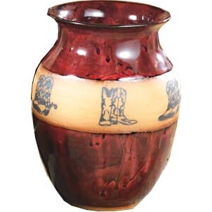 Vase Western à col large pour la vente par Always Azul Pottery