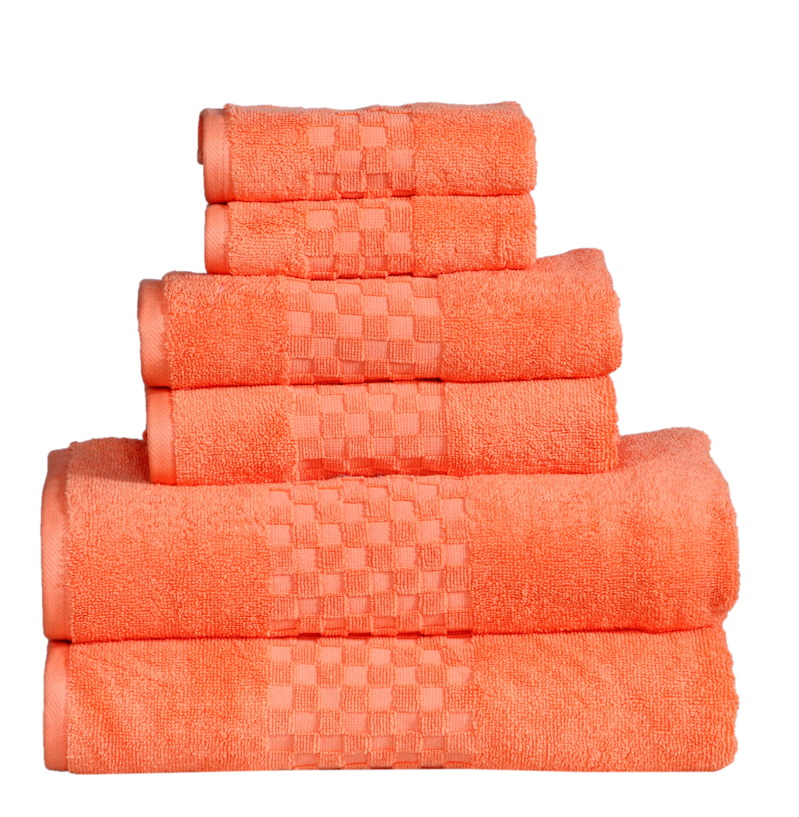 Feather & Stitch New York - Wholesale Towel Set - 100% Cotton 6-Piece 625 GSM Ultra soft Bath Towel Set12