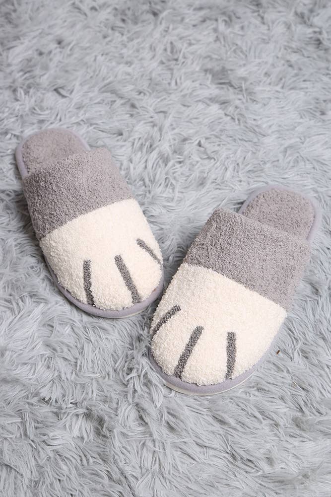 Hana - Wholesale Slippers - Women's - Cat Paw Slipper10