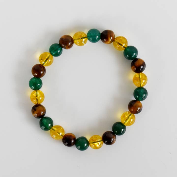 Soothing Crystals - Wholesale Beaded Bracelet - Healing Bracelets | GOOD FORTUNE | Gemstone Crystal Bracelet