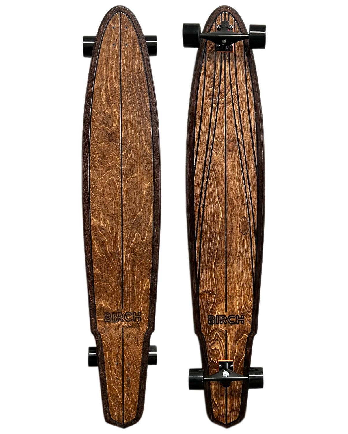 Lucid Grip – Großhandel Sportliches Zubehör – BIRCH 57" Shaker Longboard Cruiser Skateboard – Komplett-Set4