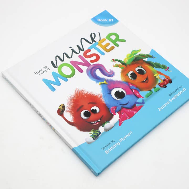 Signed Special Edition Hardcover -How to Cure a Mine Monster for wholesale by Once Upon A Page Press