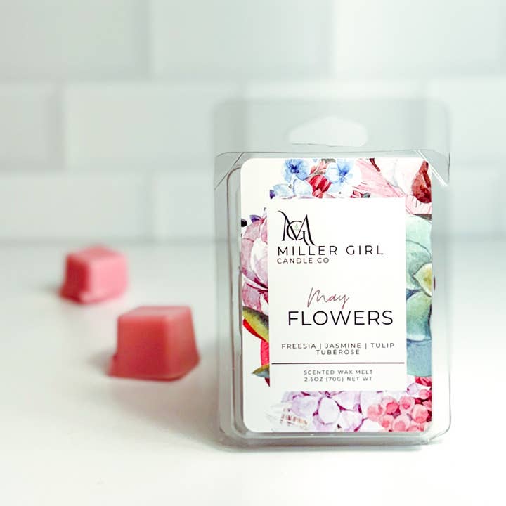 May Flowers | Wax Melts for wholesale by Miller Girl Candle Co