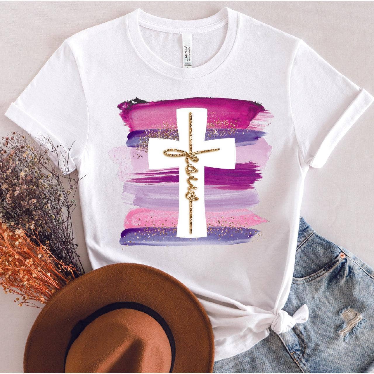 Nashville Design House - Wholesale Sublimation Transfer - Jesus Cross DTF Transfer1
