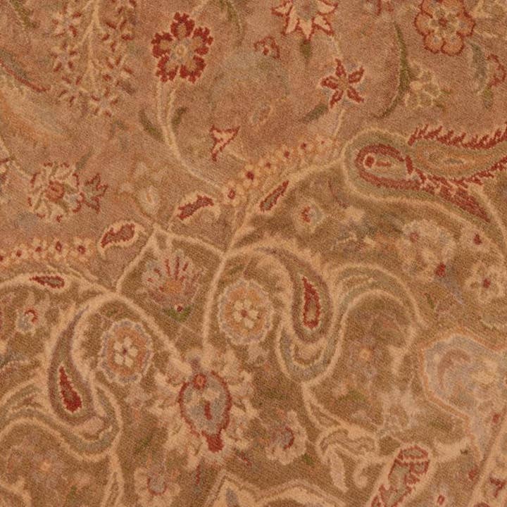 Arshs Fine Rugs - Wholesale - kasbeen Pak Persian Sherlyn Taupe/Green Wool Rug - 6'1'' x 9'8''1