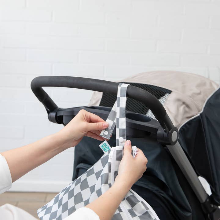 Bumkins - Wholesale Wet Bag - Kids & Baby - Wet/Dry Bag: Charcoal Check13