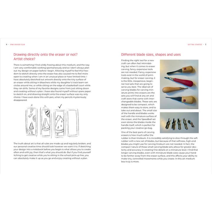 Rocky Nook - Wholesale Crafts, Hobbies & DIY - Pink Eraser Art6