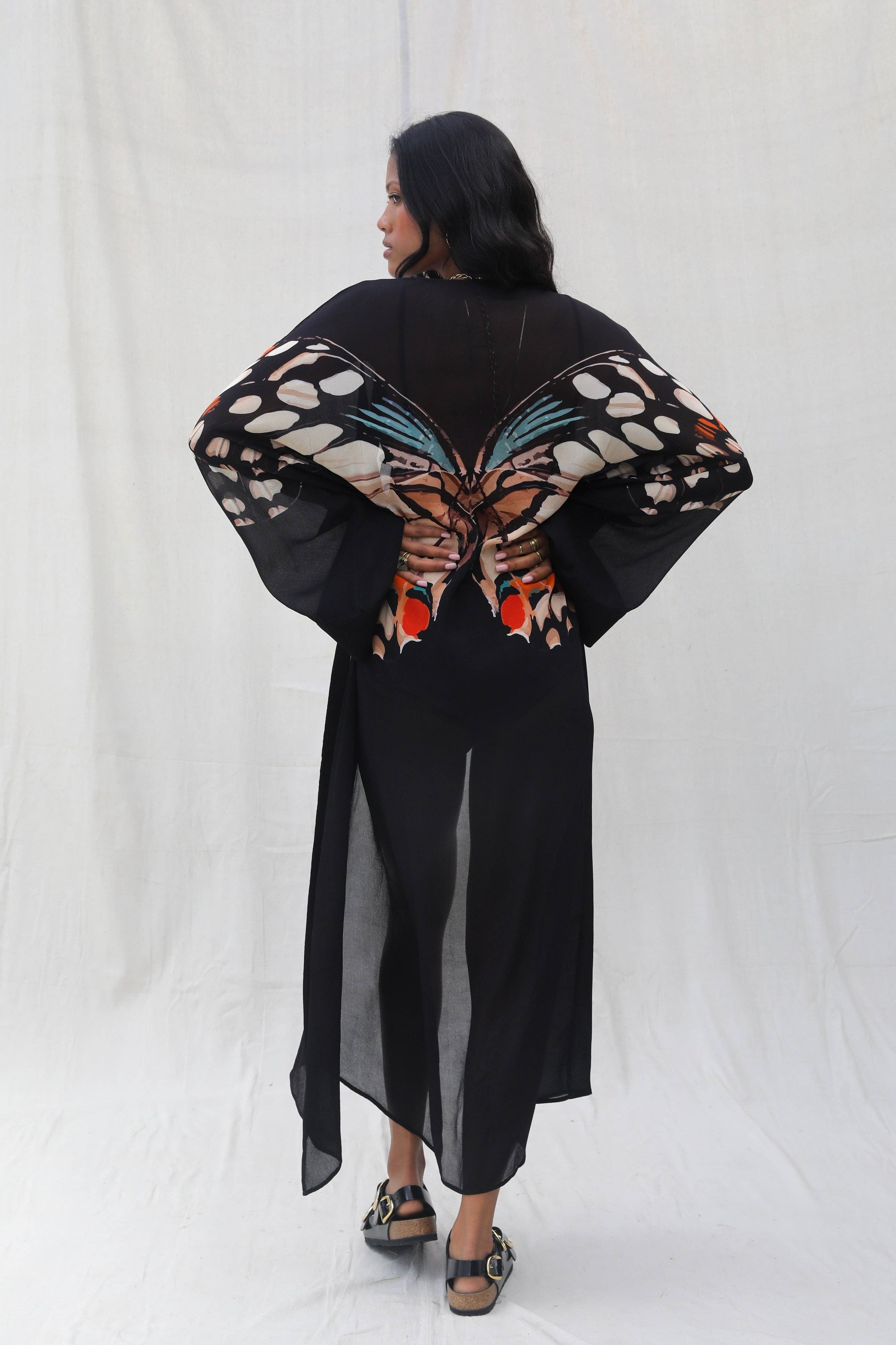 Metamorphosis Vanilla Silk Road Kimono for wholesale on Faire10