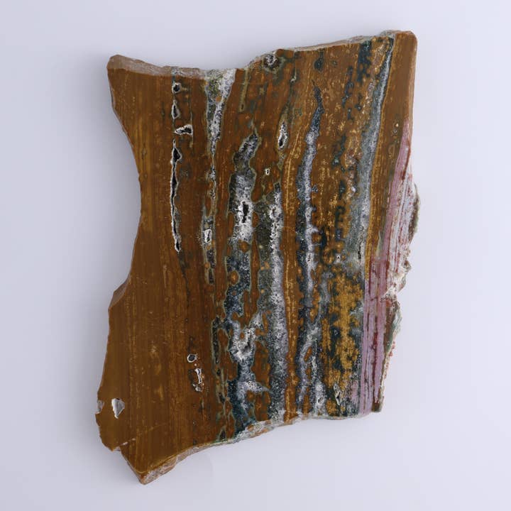 Mi Esperanza Minerals - Wholesale Spiritual Stone/Crystal - Ocean Jasper Slices & Slabs Set of 31