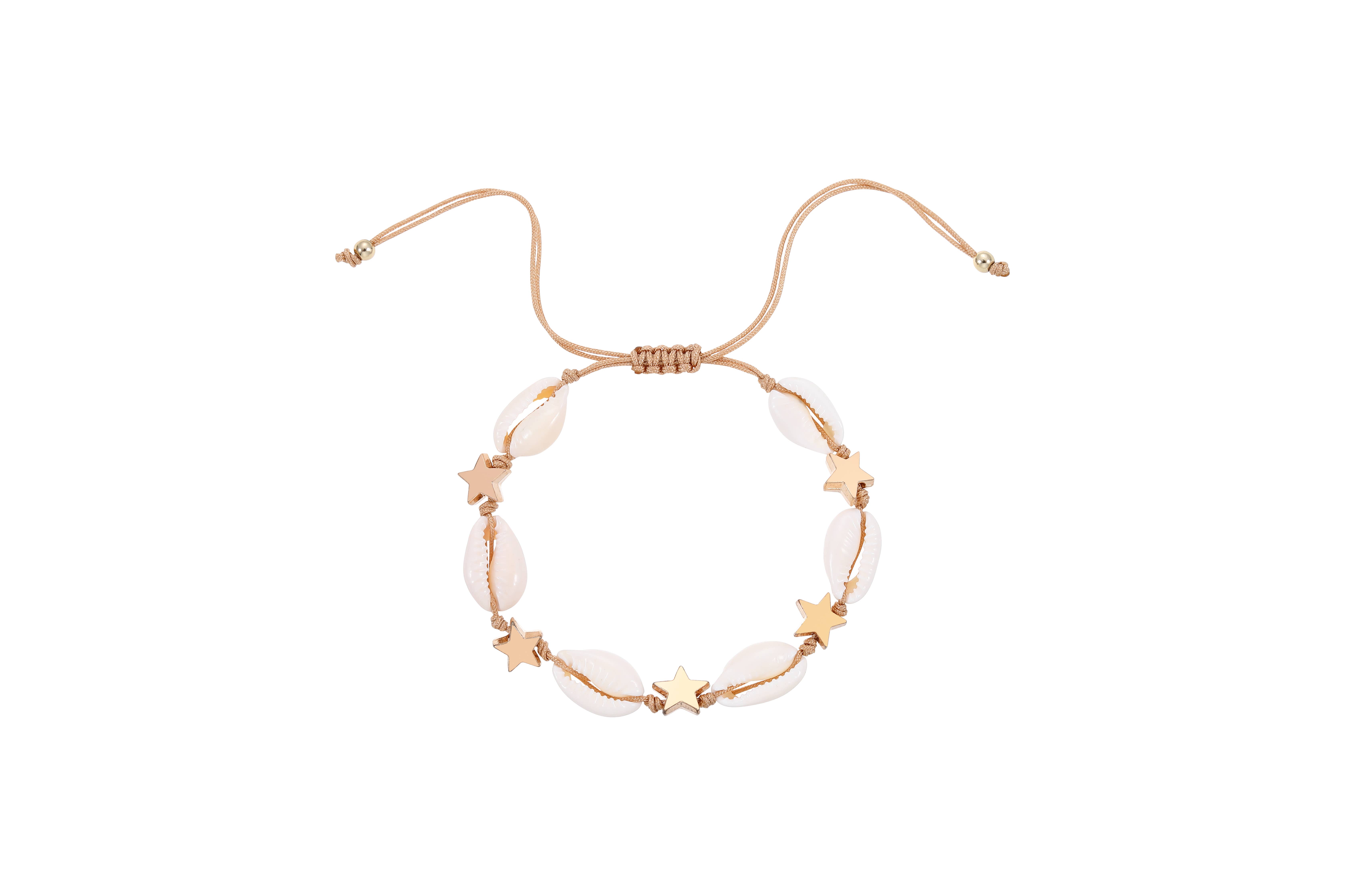 STELLA GREEN - Wholesale Beaded Bracelet - Adjustable Shell Bracelet17