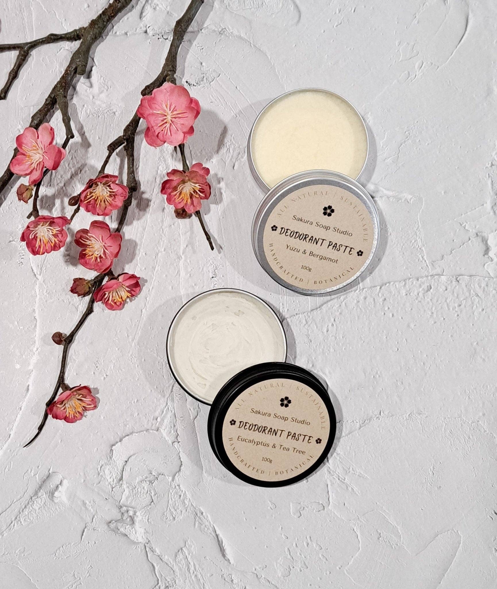 Sakura Soap Studio - Wholesale Deodorant – Unisex - Deodorant Paste