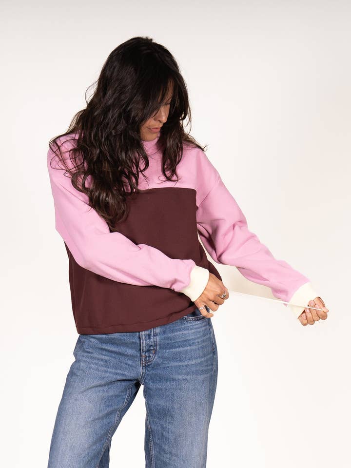 DESO — Made in America - Wholesale Sweatshirt - Women's - The Mika Fleece Pullover CB6