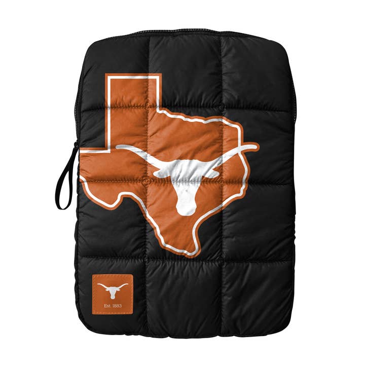 NCAA Texas Longhorns Puffer Laptop Sleeve for wholesale by Prime Brands Group