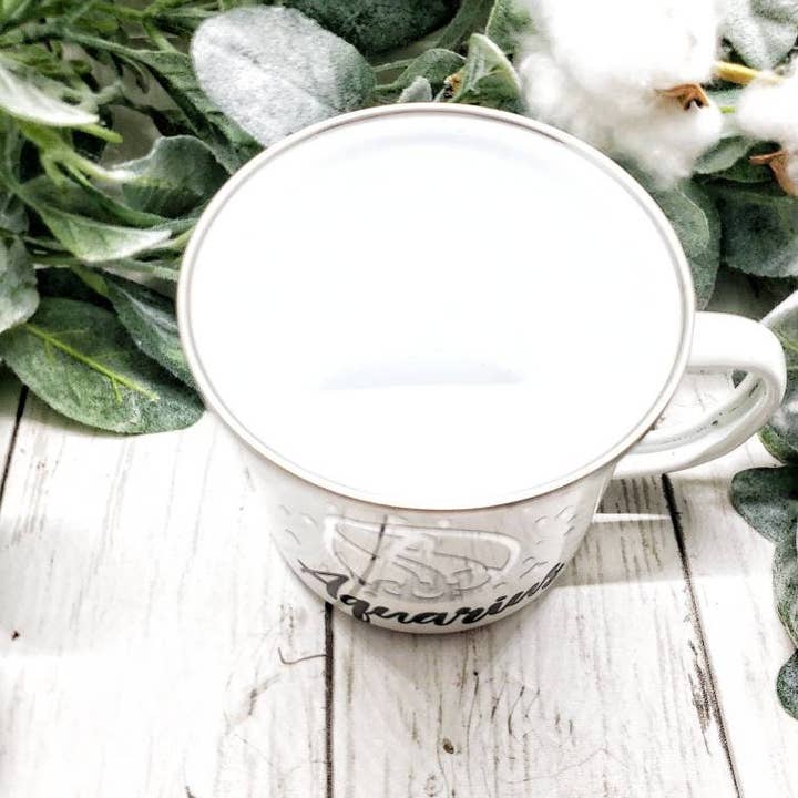 Superior Sweet Water - Venta al por mayor Taza - Taza de acuario, taza de café del zodiaco, regalo de acuario, taza de campamento de acuario, taza de constelación, regalo de cumpleaños del zodiaco, taza de café de astrología, acuario