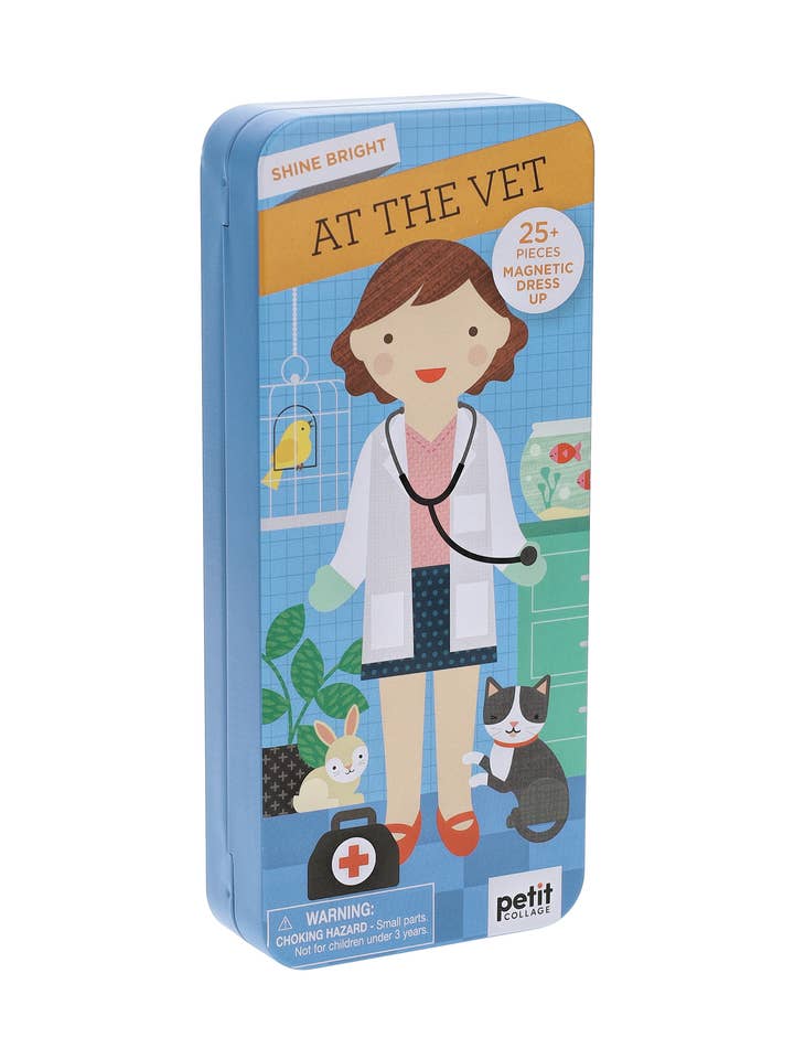 Shine Bright At the Vet Magnetic Dress Up for wholesale by Chronicle Books