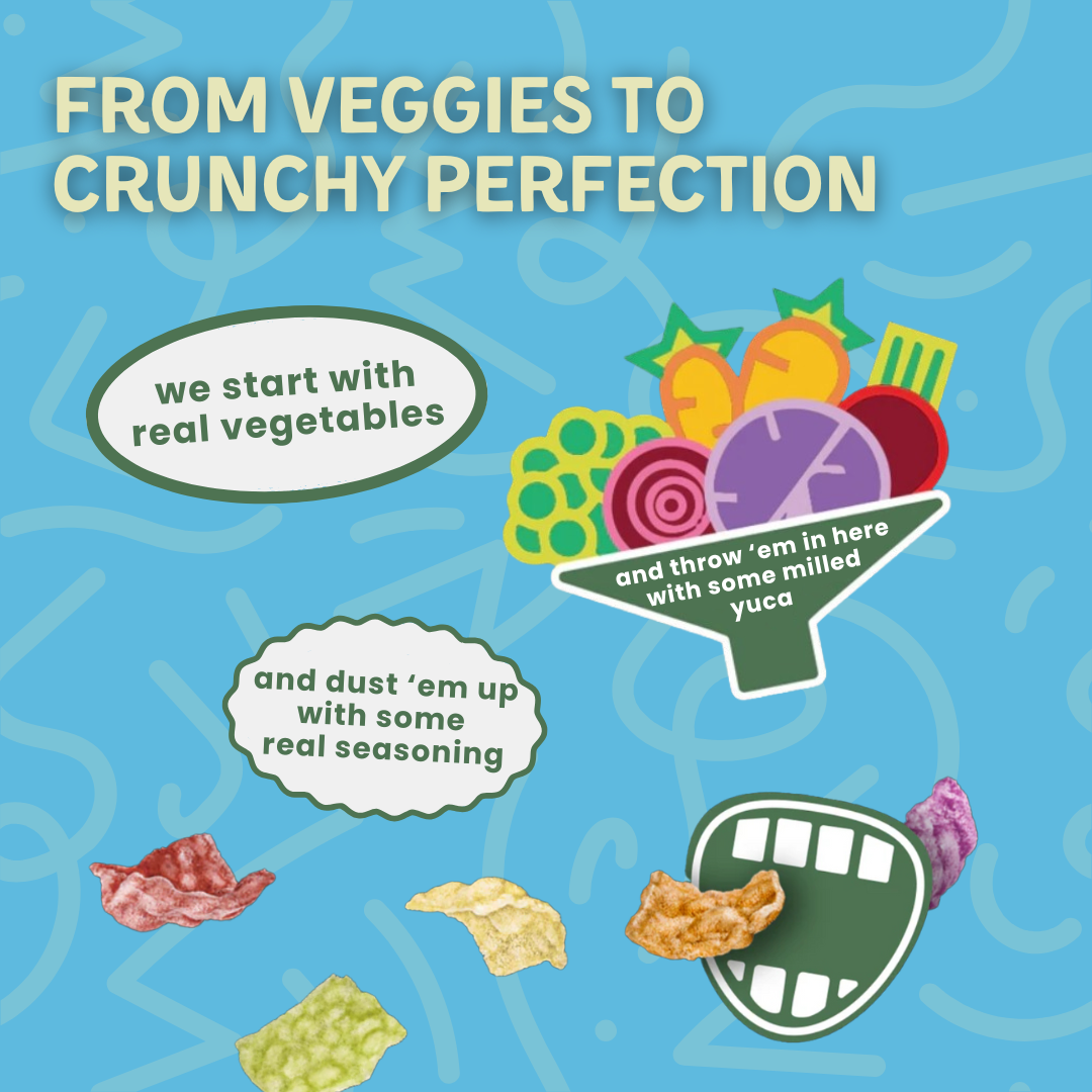 Snacklins - Wholesale Puffed Snack - Garden Variety Ranch Snacklins (12ct - 3 oz)3