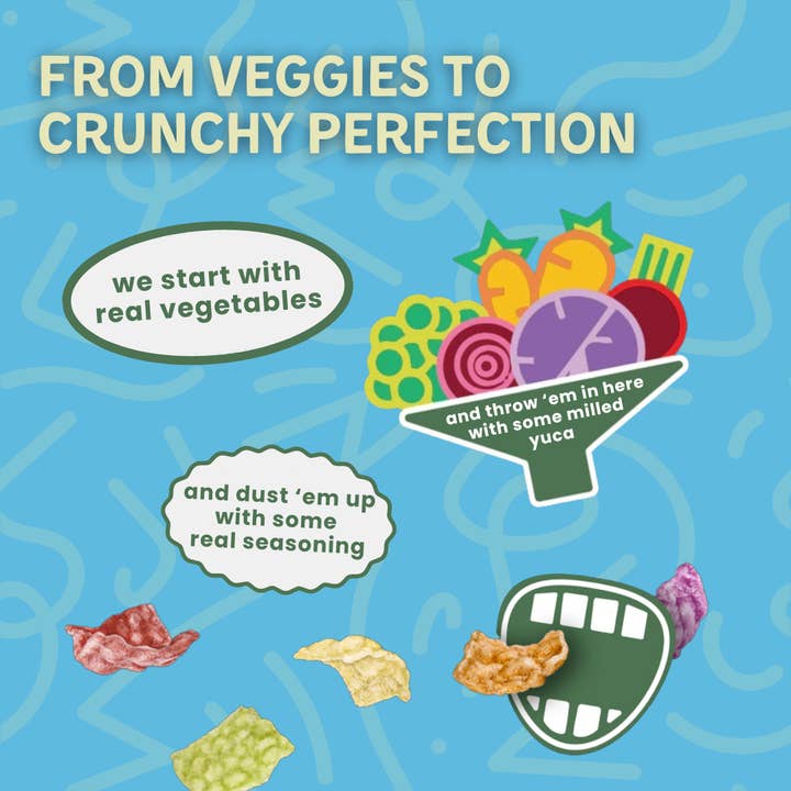 Snacklins - Wholesale Puffed Snack - Garden Variety Ranch Snacklins (12ct - 3 oz)3