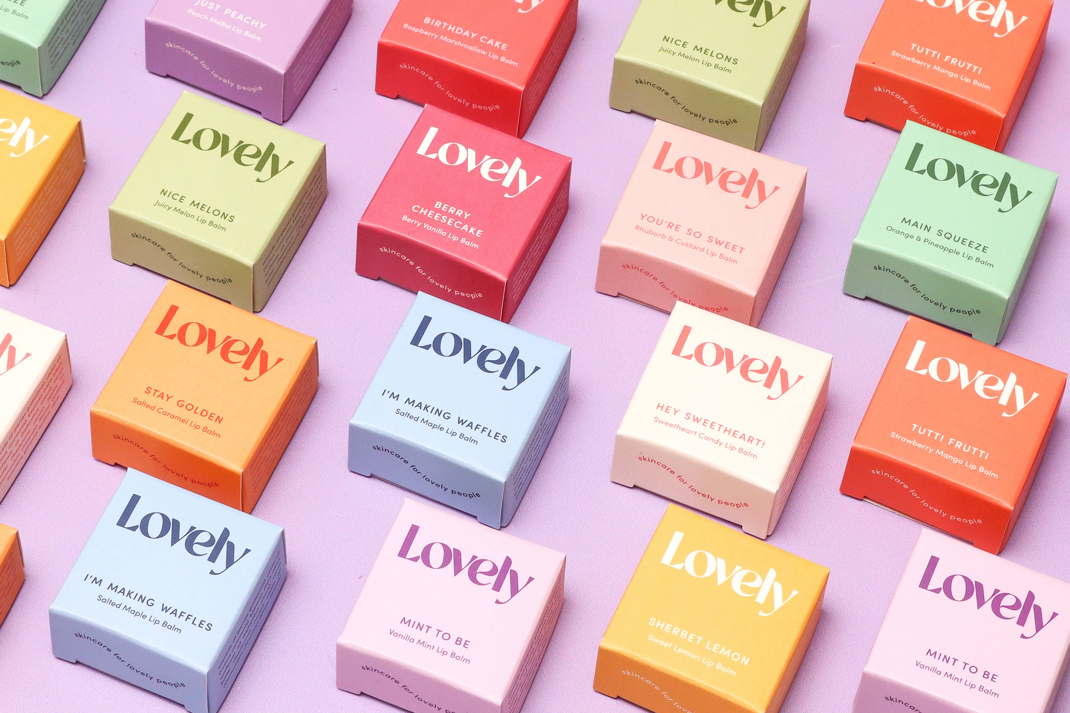 Lovely Skincare - Wholesale Lip Balm - Lip Balm - Berry Cheesecake - Berry Vanilla2