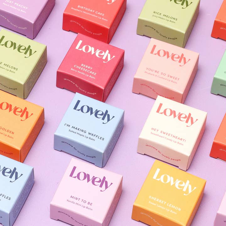 Lovely Skincare - Wholesale Lip Balm - Lip Balm - Berry Cheesecake - Berry Vanilla2