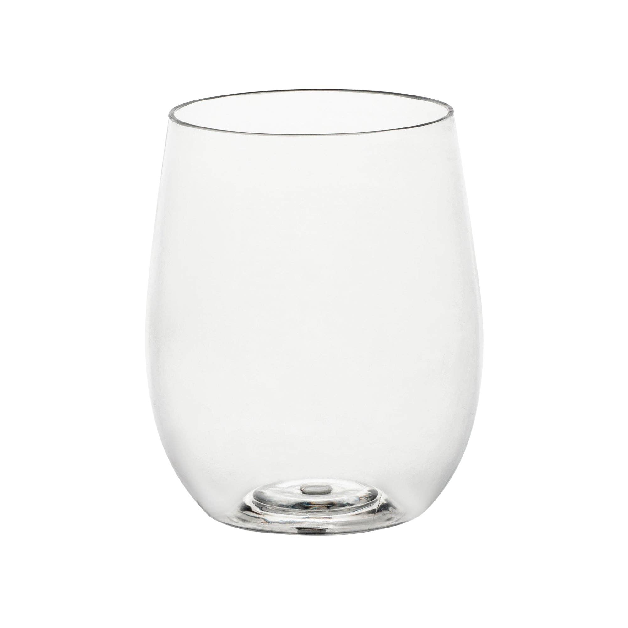Smarty had a Party - Wholesale Wijnglas - 12 oz. Heldere Elegante Plastic Wijnglazen - 64 stuks