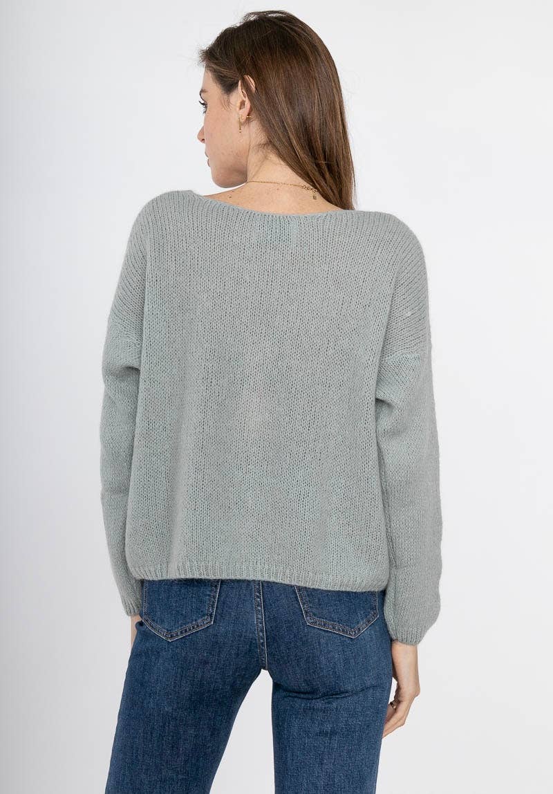 LINEN & COTTON HOUSE – Großhandel Jacke – Damen – 8561 JACKE AUS MOHAIRWOLLE, HERGESTELLT IN ITALIEN46