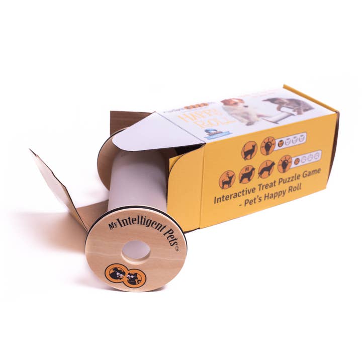 My Intelligent Dogs - Wholesale Pet Toy - Cat/Dog - Happy Roll - dog and cat treat dispenser3