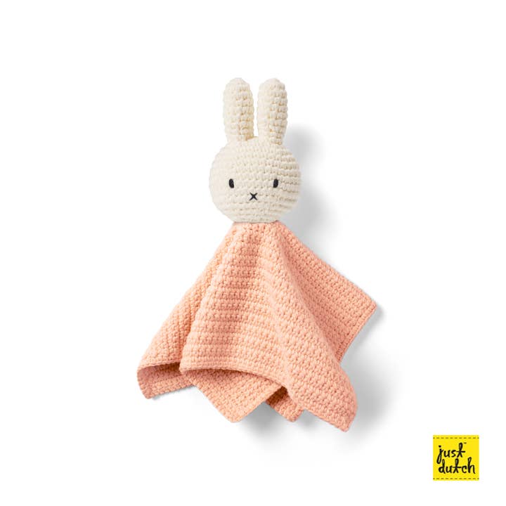 Just Dutch US - Wholesale Security/Cuddle Blanket - Baby - Miffy Baby Cotton Wipe