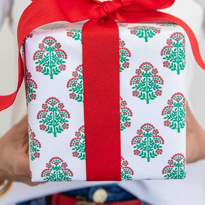 WH Hostess Social Stationery - Venta al por mayor Rollos de papel de regalo - Papel de regalo continuo | Estampado navideño0