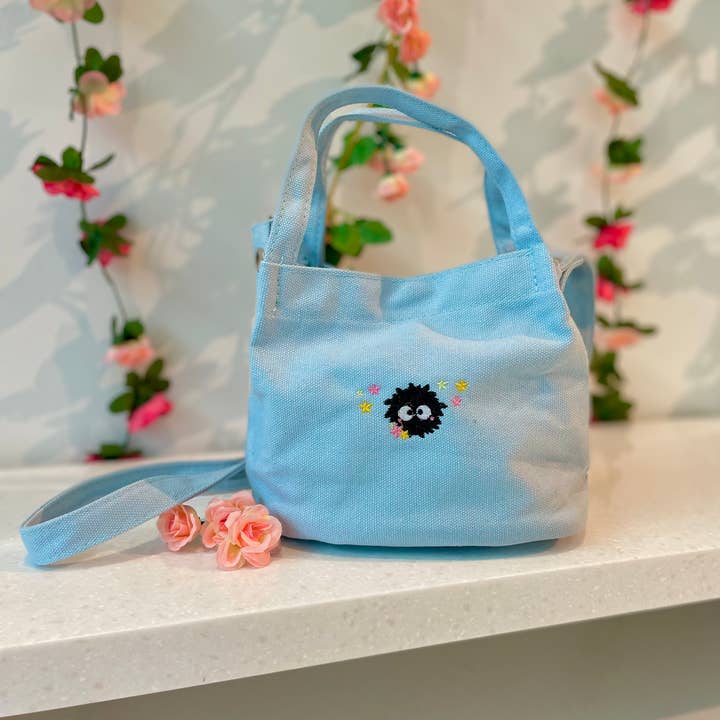 Magical Girl Bella - Wholesale Tote Bag - Women's - Soot Sprite Convertible Mini Shoulder Bag / Tote Bag